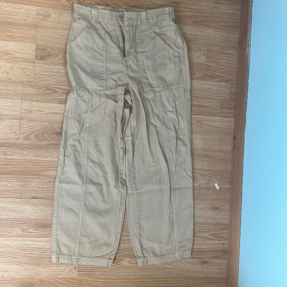 Tan pants universal thread size 2